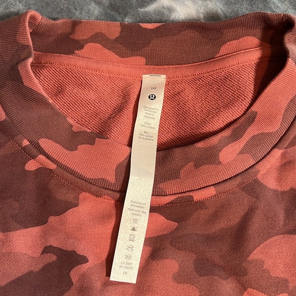 Lululemon Perfectly Oversized Crew top, Women's size 10 - NWT $108 - Picture 4 of 16